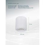 Точечный накладной светильник Arte lamp A1513PL-1WH BEID