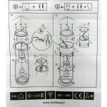 Светильник стакан белый Arte Lamp A1516PL-1WH UNIX