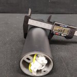 Светильник потолочный черный с золотом 220мм Arte lamp A1535PL-1BK PILON-GOLD 1*GU10