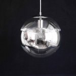 Плафон зеркальный шар 300мм (100мм посадка) Arte lamp A1582SP Galactica