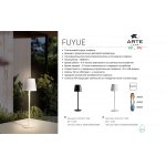 Уличные настольные светильники Arte Lamp A1614LT-1BK FUYUE