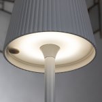 Уличный настольный светильник Arte Lamp A1616LT-1WH FUYUE