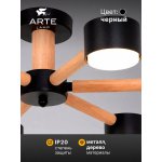 Потолочная люстра Arte Lamp TENDA A1624PL-6BK