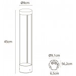 Ландшафтный светильник Arte lamp A1645PA-1BK NEW YORK