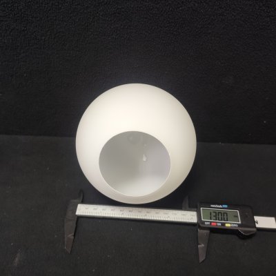 Плафон стекло белое матовое шар 130мм LSP-891 SOLANO