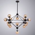 Светильник подвесной Arte lamp A1664SP-15BK BOLLA