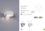 Светильник бра Arte lamp A1705AP-1WH белый ANELLO