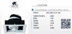 Светильник встраиваемый Arte lamp A1712PL-1WH CARDANI