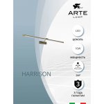 Светильник настенный Arte Lamp A1716AP-1AB HARRISON