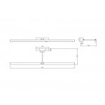 Светильник настенный Arte Lamp A1716AP-1BK HARRISON