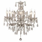 Подвесная люстра Arte lamp A1752LM-8WG Goccia