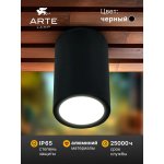 Уличный светильник Arte Lamp A1807PF-1BK TORCULAR
