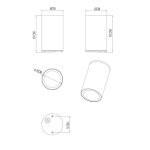Уличный светильник Arte Lamp A1807PF-1BK TORCULAR
