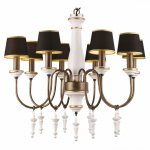 Подвесная люстра Arte lamp A1843LM-8BG Fortezza