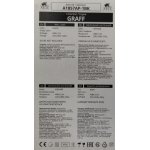 Светильник настенный бра Arte Lamp A1857AP-1BK GRAFF