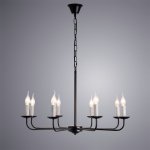 Люстра подвесная Arte Lamp A1857LM-8BK GRAFF
