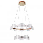 Светильник подвесной Arte Lamp A1868SP-2PB GRACE