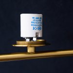 Плафон стекло белое матовое 300мм с резьбой 49мм бронза Arte Lamp A1922SP-1 BOLLA-UNICA