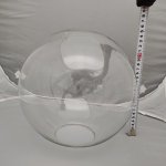 Светильник подвесной 250мм Arte Lamp A1925SP-1AB Volare прозрачный