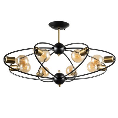 

Люстра потолочная Arte Lamp A1963PL-8BK GLASGOW, A1963PL-8BK