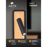 Накладной светильник спот Arte Lamp A1990AP-3BK WOOD