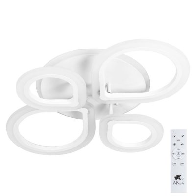 

Люстра светодиодная с пультом 50Вт Arte Lamp A2021PL-50WH CAMELIA