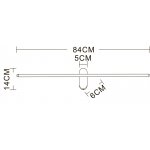 СВЕТИЛЬНИК НАСТЕННЫЙ Arte lamp A2028AP-1CC PRIMA