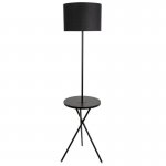 Торшер с одним плафоном Arte Lamp A2070PN-1BK COMBO