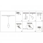 Подвес Arte Lamp A2089SP-3GO ANDROMEDA