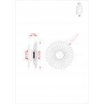 Светильник настенный Arte Lamp A2097AP-12GO CHERISH