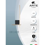 СВЕТИЛЬНИК НАСТЕННЫЙ Arte Lamp A2127AP-8BK DECADE