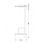 СВЕТИЛЬНИК НАСТЕННЫЙ Arte Lamp A2127AP-8BK DECADE