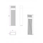 Уличный светильник Arte Lamp A2148PA-1BK ARNEB