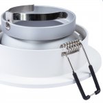 Светильник встраиваемый Arte lamp A2161PL-1WH