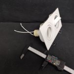 Светильник встраиваемый двойной Arte lamp A2168PL-2WH TARF 2*GU10