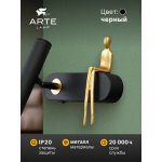 Светильник настенный бра Arte Lamp A2173AP-1BK