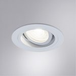 Светильник точечный встраиваемый со сменной лампой Arte Lamp A2177PL-1WH TARF