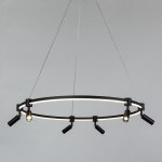 СВЕТИЛЬНИК ПОДВЕСНОЙ Arte lamp A2186SP-1BK RING