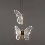 Светильник подвесной в виде бабочек Arte lamp A2187SP-2GO DARCY