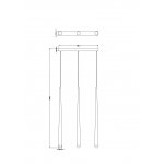 Светильник потолочный Arte lamp A2191SP-18PB FRANKIE FRANKIE