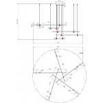 Светильник подвесной Arte lamp A2195SP-5BK ERRAI
