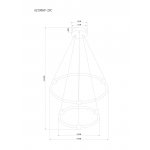 Светильник подвесной Arte lamp A2196SP-2CC HARLEY