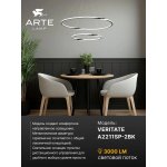 Подвесная люстра Arte lamp A2211SP-2BK VERITATE
