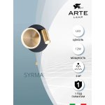 Настенный светильник Arte lamp A2213AP-2BK SYRMA