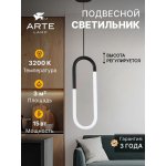 Светильник подвесной Arte Lamp A2233SP-20BK LUMINO
