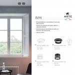 Точечный встраиваемый светильник Arte lamp A2264PL-1WH IMAI