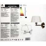 Светильник бра Arte lamp A2273AP-1AB YORK