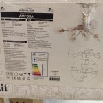 Потолочная люстра Arte Lamp A2318PL-8SG AMFORA