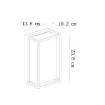 Уличный светильник Arte Lamp A2322AL-1BK MARFIK