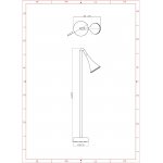 Ландшафтные светильники Arte Lamp A2367PA-1BK BRONN